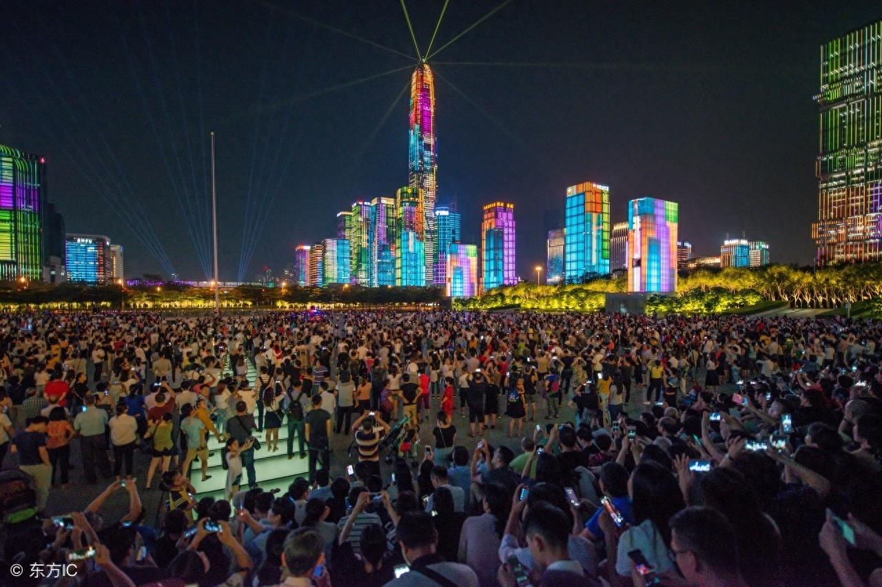 央视春晚分会场，就在深圳CBD，来尽情欣赏一下这个摩天楼城区！