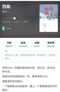 ​推荐宝藏作者尼卡，强推尼卡新完结文《烈焰》