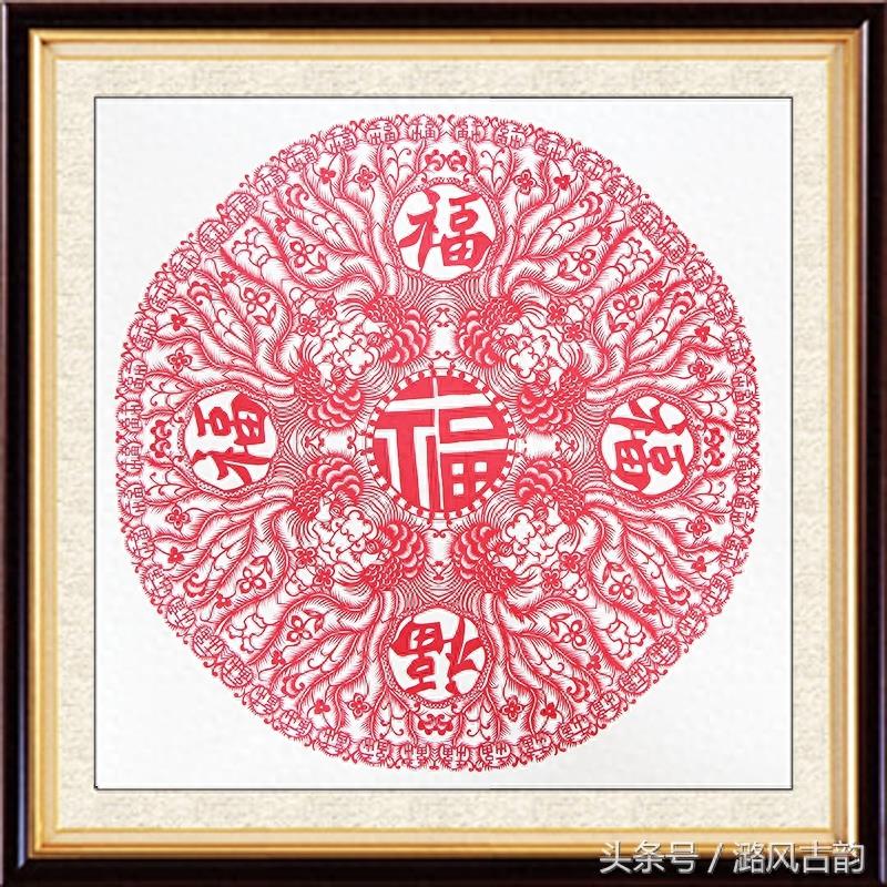 还在为过年贴窗花发愁？我们为您准备了12款福字窗花剪纸……