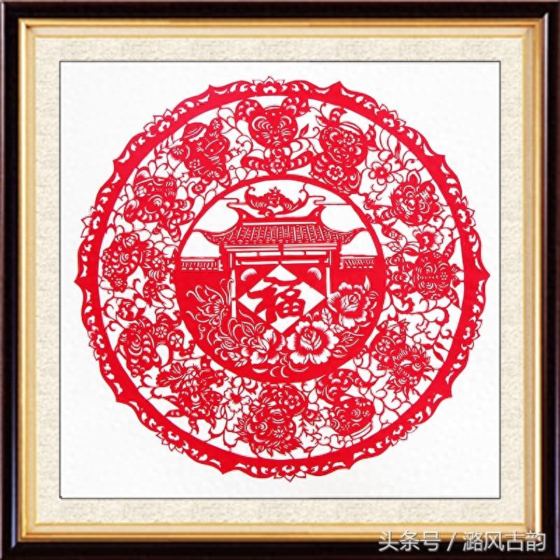 还在为过年贴窗花发愁？我们为您准备了12款福字窗花剪纸……