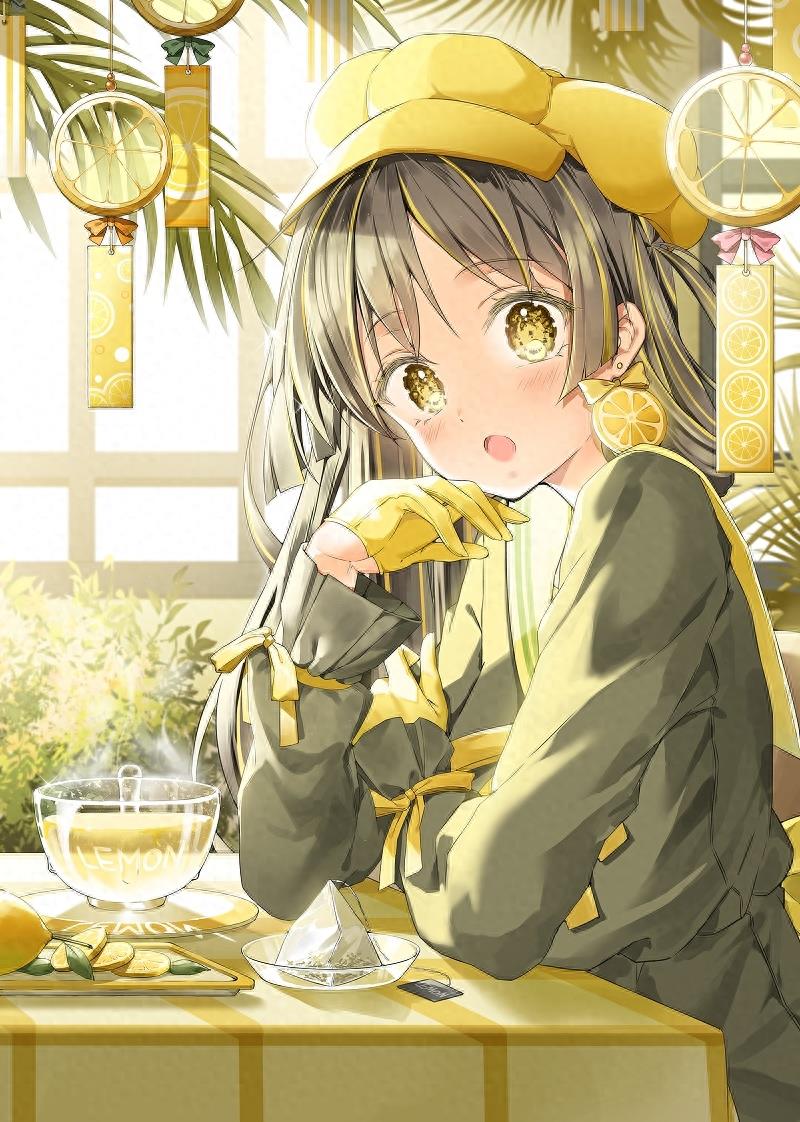 柠檬女孩头像全集这么漂亮的头像我酸了