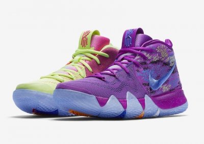 鸳鸯为首发!Nike Kyrie 4 “Confetti”这周六发售!