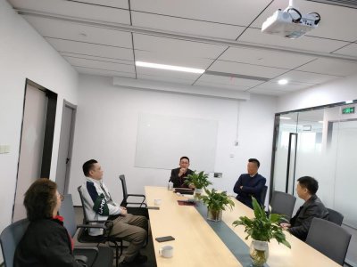 ​中国策划研究院陕西分院院长余大兵莅临盈德美参观调研