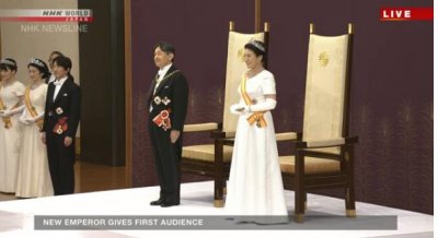 ​刚刚，日本新天皇即位！德仁天皇：祈愿国泰民安，世界和平