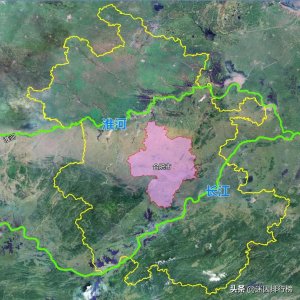 ​11张地形图，快速了解安徽省合肥各市辖区县市
