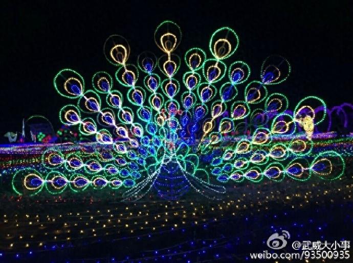 美爆了!不用去北上广 武威的摩天轮也