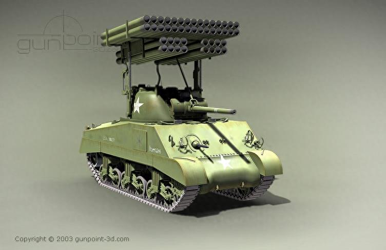 「转载」二战重兵器大全3D图（美国篇）