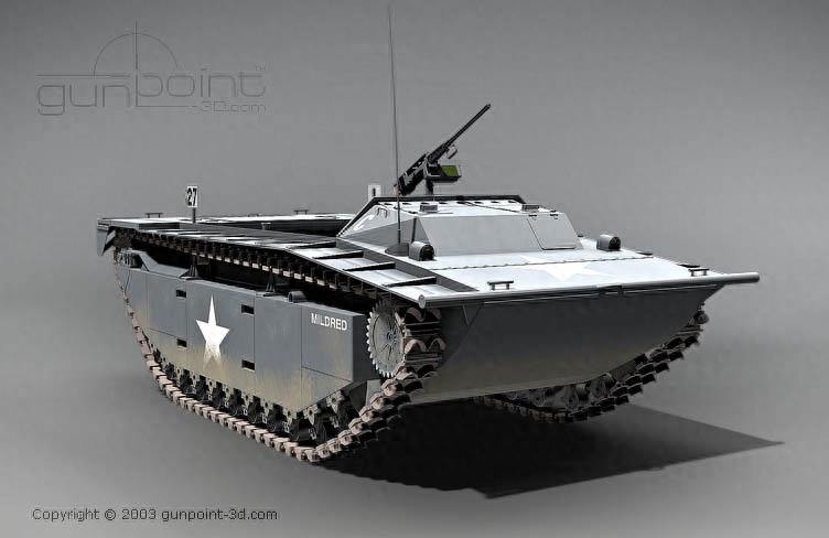 「转载」二战重兵器大全3D图（美国篇）
