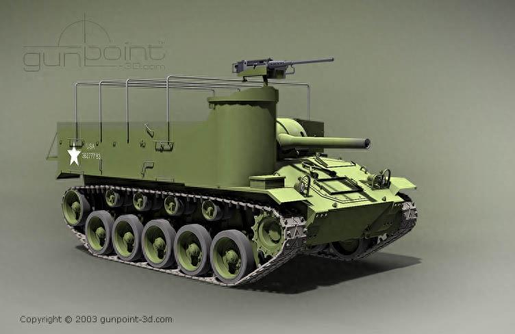 「转载」二战重兵器大全3D图（美国篇）
