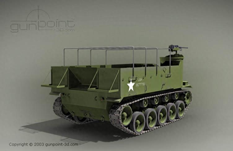 「转载」二战重兵器大全3D图（美国篇）