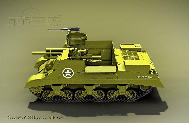 「转载」二战重兵器大全3D图（美国篇）