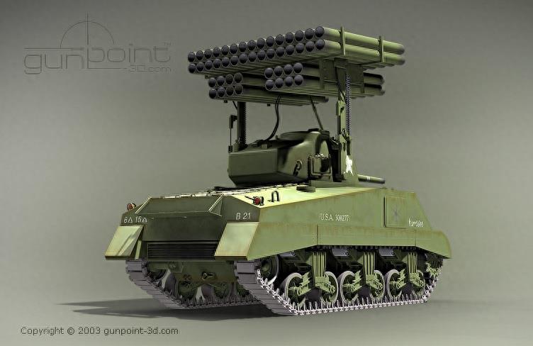「转载」二战重兵器大全3D图（美国篇）