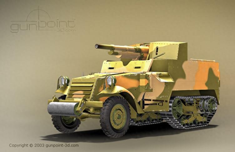 「转载」二战重兵器大全3D图（美国篇）