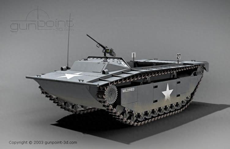 「转载」二战重兵器大全3D图（美国篇）