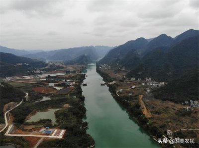 ​航拍图片：广西母亲河红水河东兰段，生命如水有哪段不美？