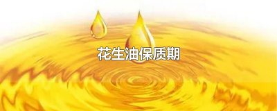 ​花生油保质期