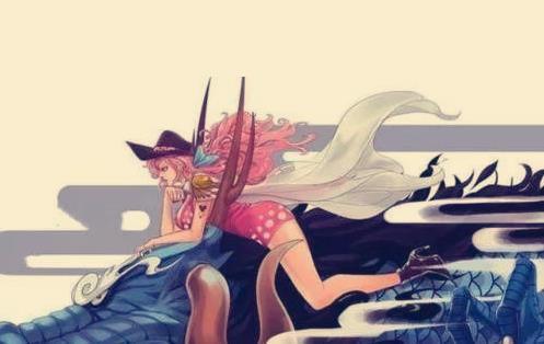 海贼王:四皇年轻时照片曝光!大妈漂亮,红发帅气,而他是只宠物