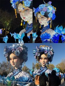 大明湖畔“夏雨荷”花灯引争议,济南文旅回应