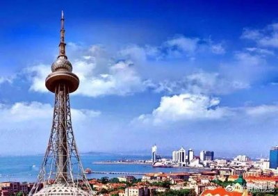 ​在青岛太平山上，坐落着一座宏伟的高塔——青岛电视塔