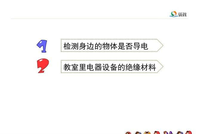 鉴别导体和绝缘体的实验