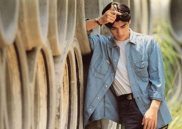 以前不懂金城武的帅,自从看了这些照片