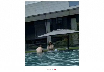 ​张馨予何捷带5岁女儿度假！原来女儿是19年在广东出生的 网友：美