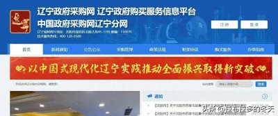 ​辽宁省政府采购网！