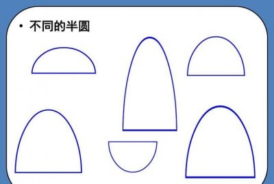 ​半圆形，半圆形的物体有那些？