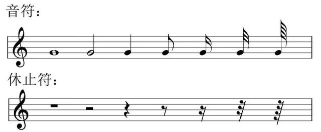 乐理基础音符及休止符（键盘新手自学宝典）(20)