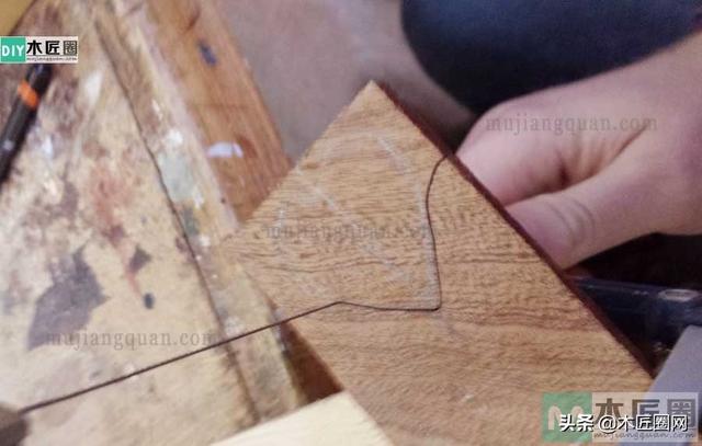 手工制作精美小挂坠（木工diy手工饰品制作教程）(7)