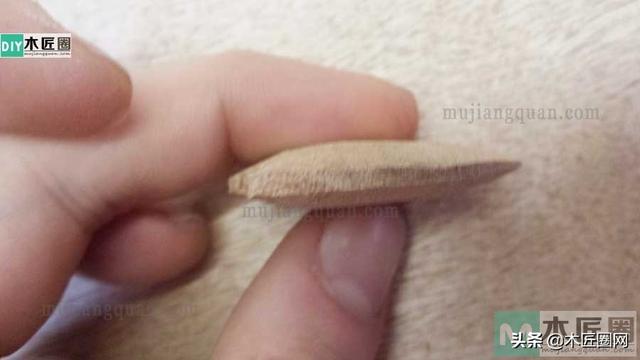 手工制作精美小挂坠（木工diy手工饰品制作教程）(14)