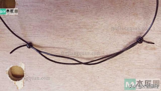 手工制作精美小挂坠（木工diy手工饰品制作教程）(24)
