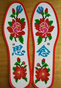 ​35款十字绣鞋垫图案，让你体验民间手工艺魅力，附针法讲解！﻿