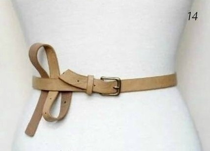 秋冬腰带怎么系时髦又显廋？分享一组最全腰带系法！建议收藏备用