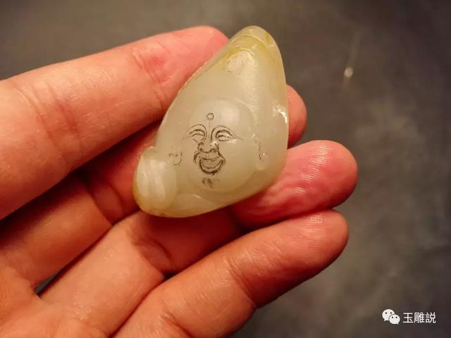 玉雕入门雕刻如意技法(跟我学玉雕为佛)(18)