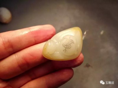 ​玉雕入门雕刻如意技法（跟我学玉雕为佛）