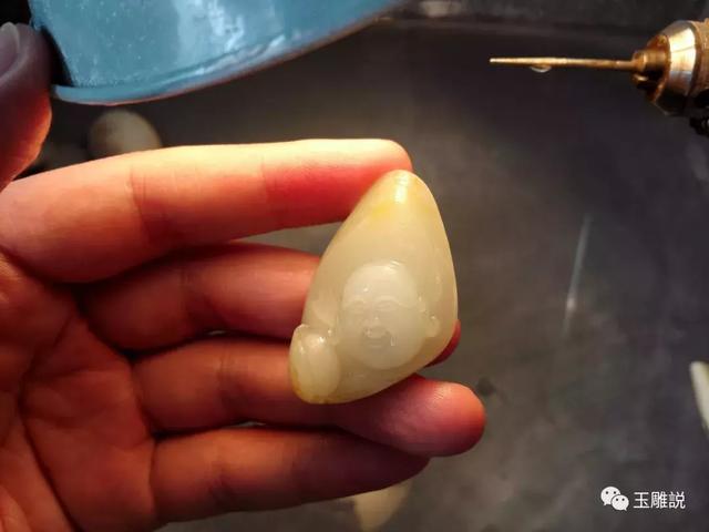 玉雕入门雕刻如意技法(跟我学玉雕为佛)(28)