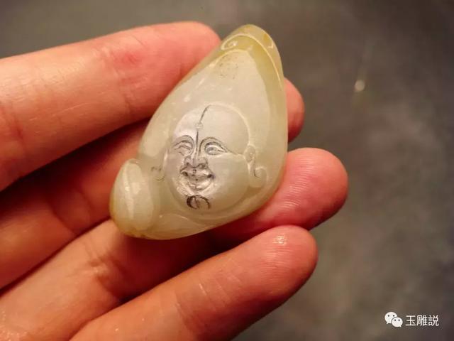 玉雕入门雕刻如意技法(跟我学玉雕为佛)(19)