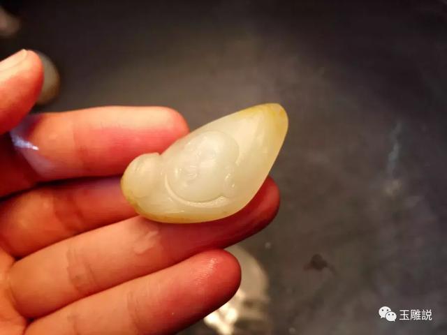 玉雕入门雕刻如意技法(跟我学玉雕为佛)(27)