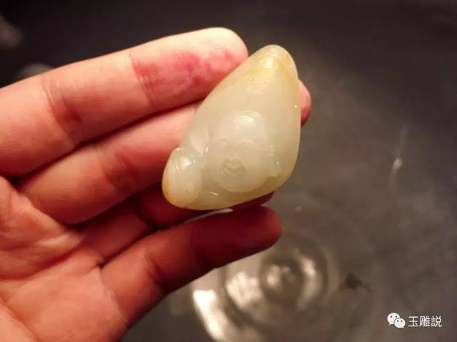 玉雕入门雕刻如意技法(跟我学玉雕为佛)(24)