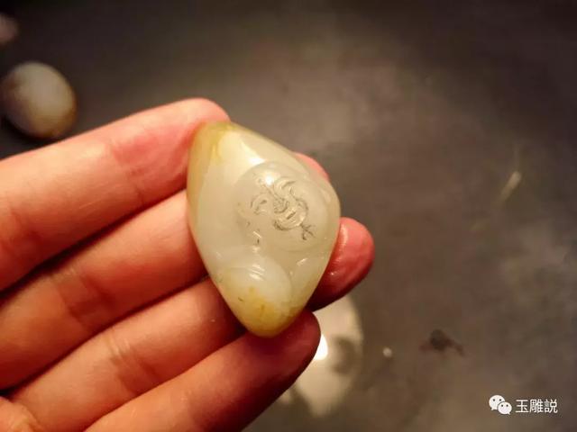 玉雕入门雕刻如意技法(跟我学玉雕为佛)(6)