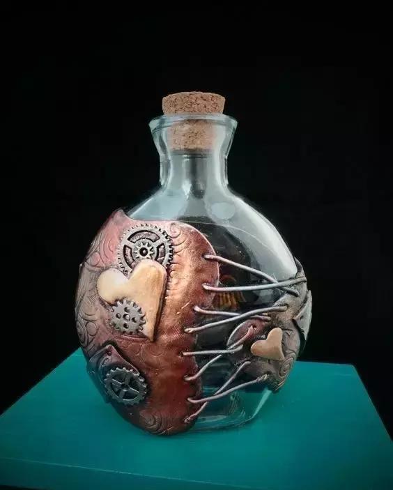 废旧瓶子创意手工大全（43款手工瓶子的创意结合）(40)