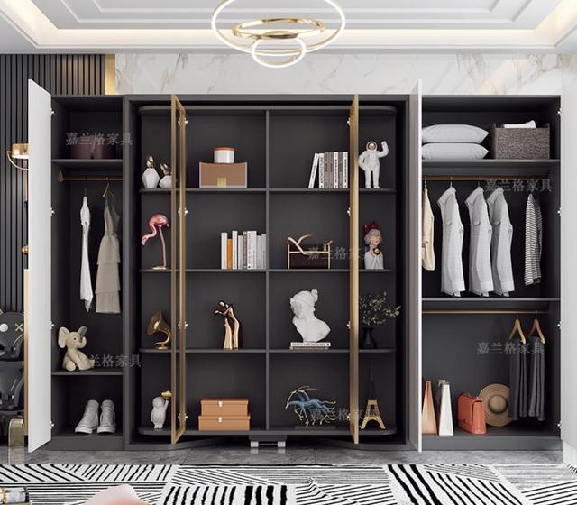 小房间隐形床设计效果图(六款颜值隐形床)(24)