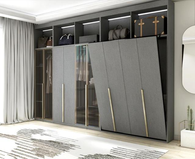 小房间隐形床设计效果图(六款颜值隐形床)(16)