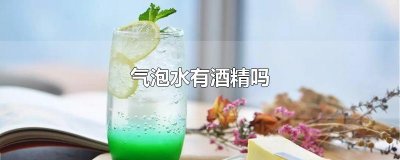 ​气泡水有酒精吗