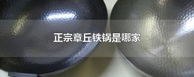 ​正宗章丘铁锅是哪家