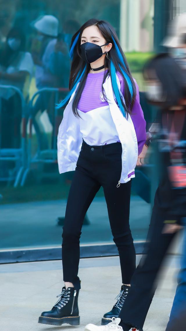 盘点杨幂个性短发发型（杨幂非主流造型）(7)