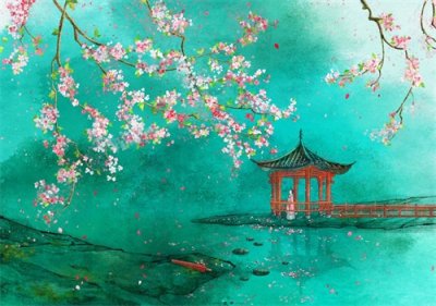 ​花雨落 | 花落城中如你回眸，马蹄远去你的温柔