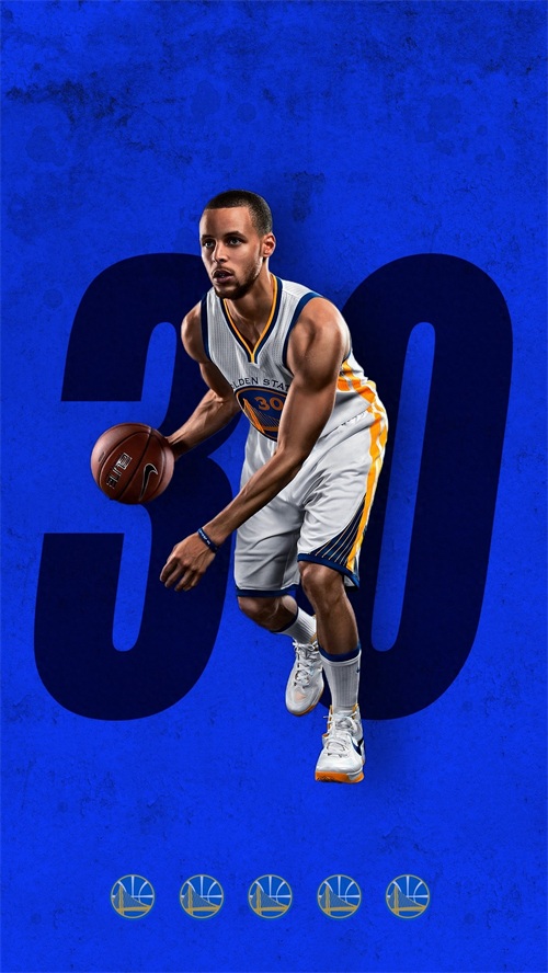 分享一波NBA球星库里Stephen Curry的海报  手机壁纸 高清图 美图