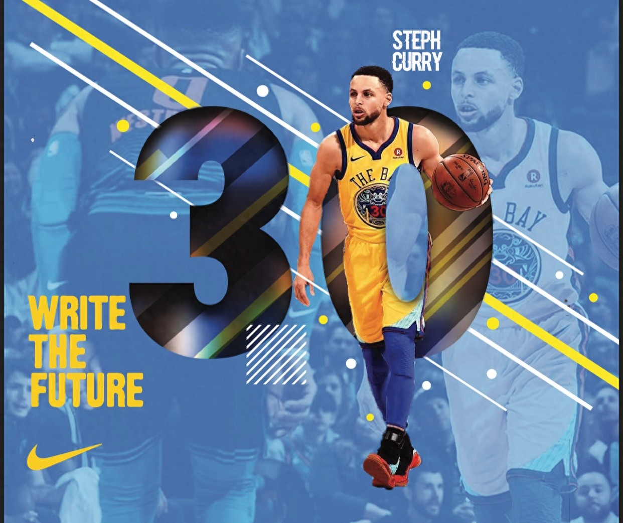分享一波NBA球星库里Stephen Curry的海报  手机壁纸 高清图 美图